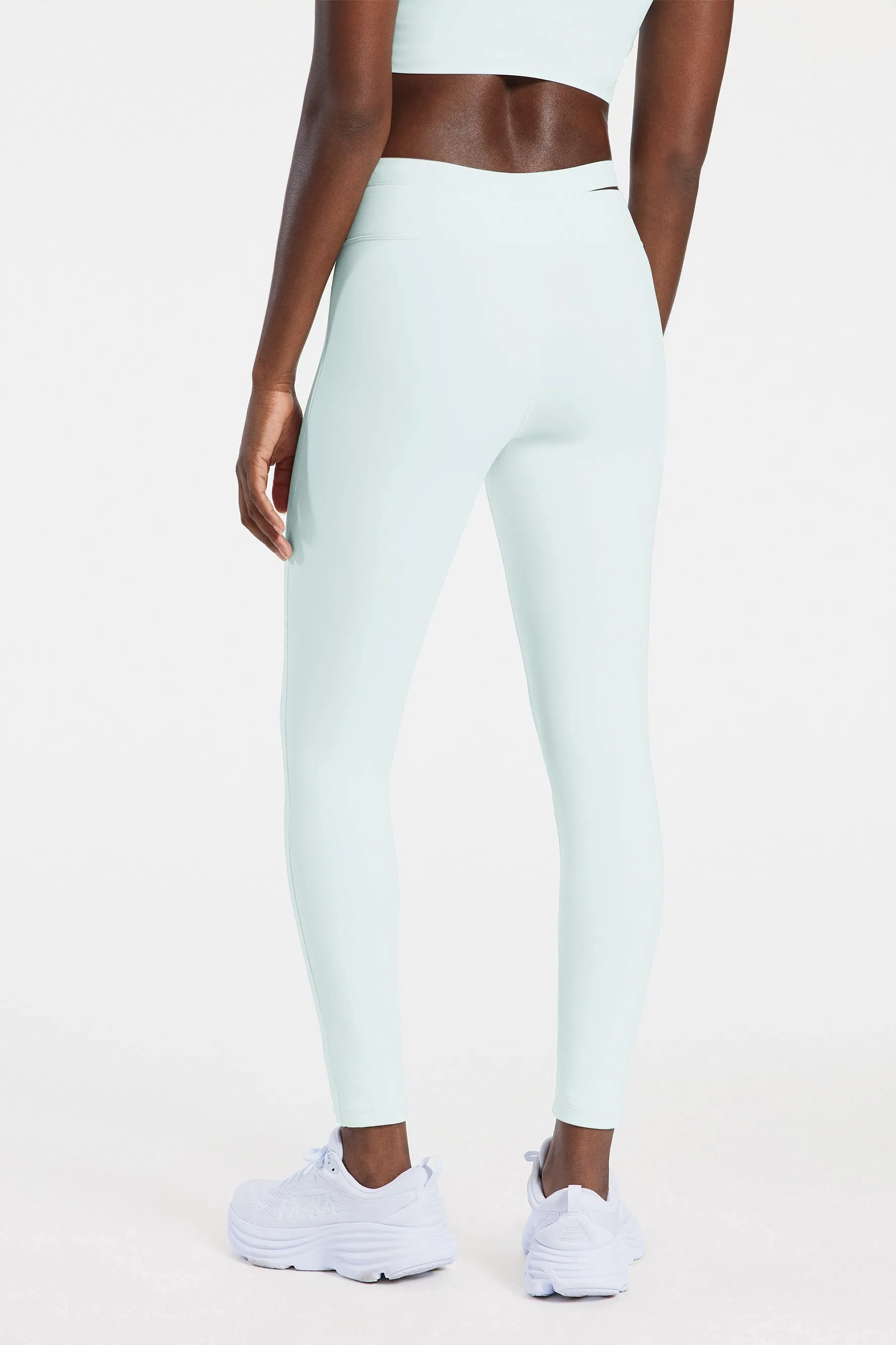 Aria Asymmetric Legging - Ice Melt