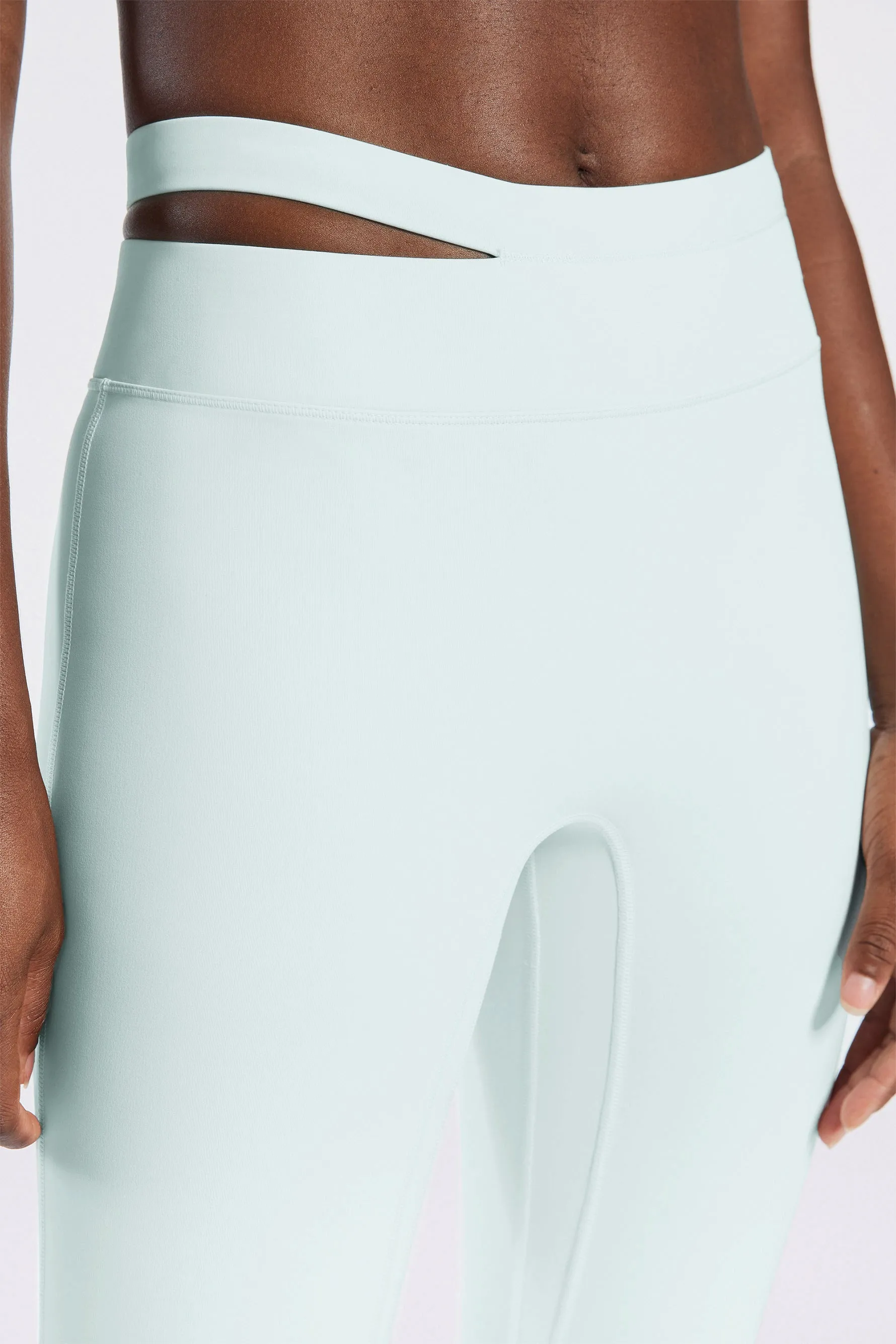 Aria Asymmetric Legging - Ice Melt