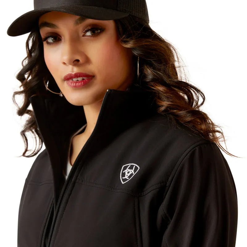 Ariat Women's Classic Team Softshell Mexico Jacket, Black