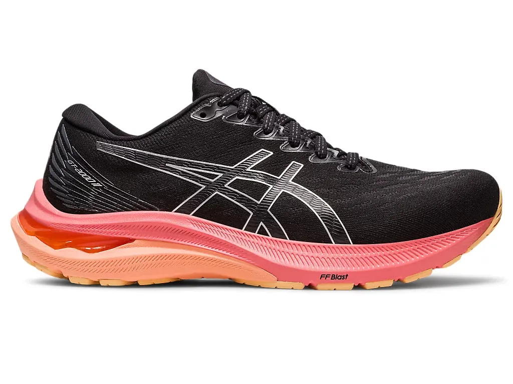 Asics Womens GT-2000 11 - Black/Pure Silver (1012B271-006)