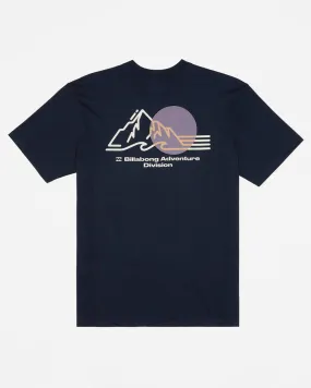 Billabong Sunset Short Sleeve T-Shirt - Navy