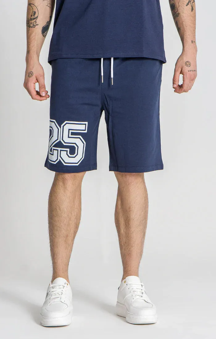 Blue Gk25 Loose Shorts