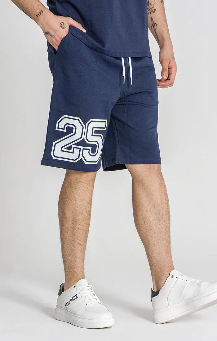 Blue Gk25 Loose Shorts