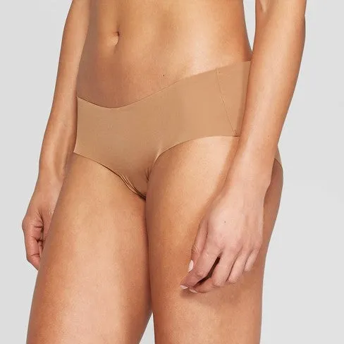 Bras & Honey Invisible Stretch Hipster Panty, Caramel