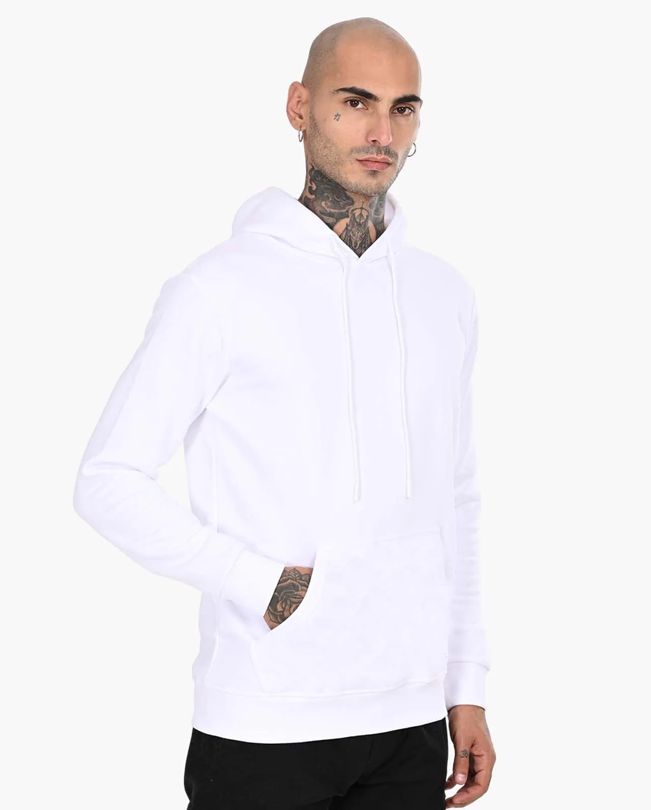 Decluttered White Snow Soft Premium Hoodie