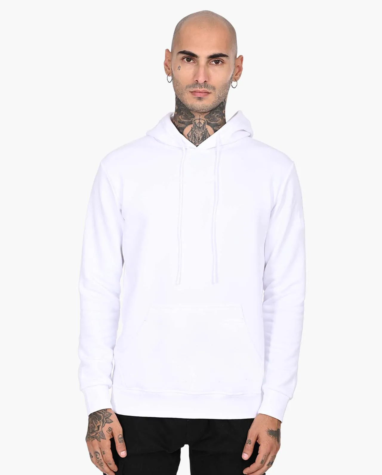 Decluttered White Snow Soft Premium Hoodie