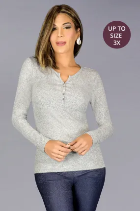 En Femme Exceptionally Soft Henley