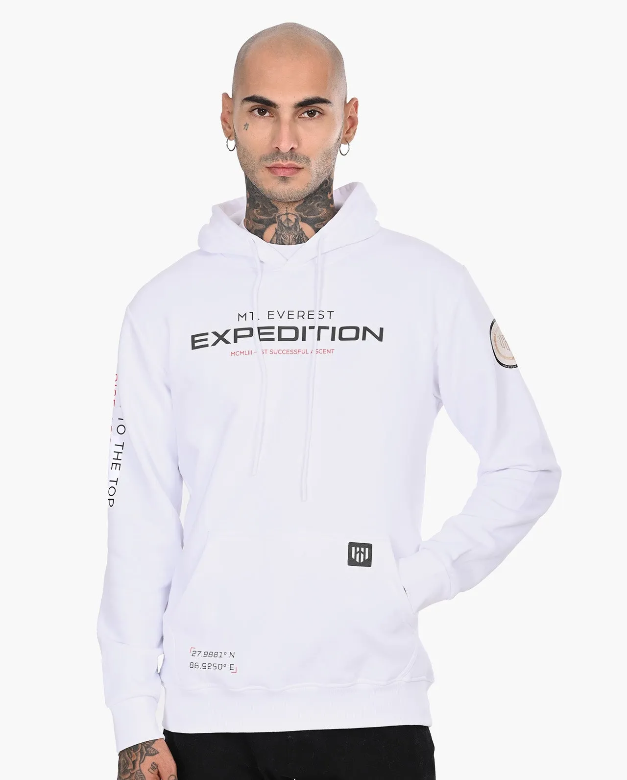 Everest Expedition Snow Soft Premium Hoodie