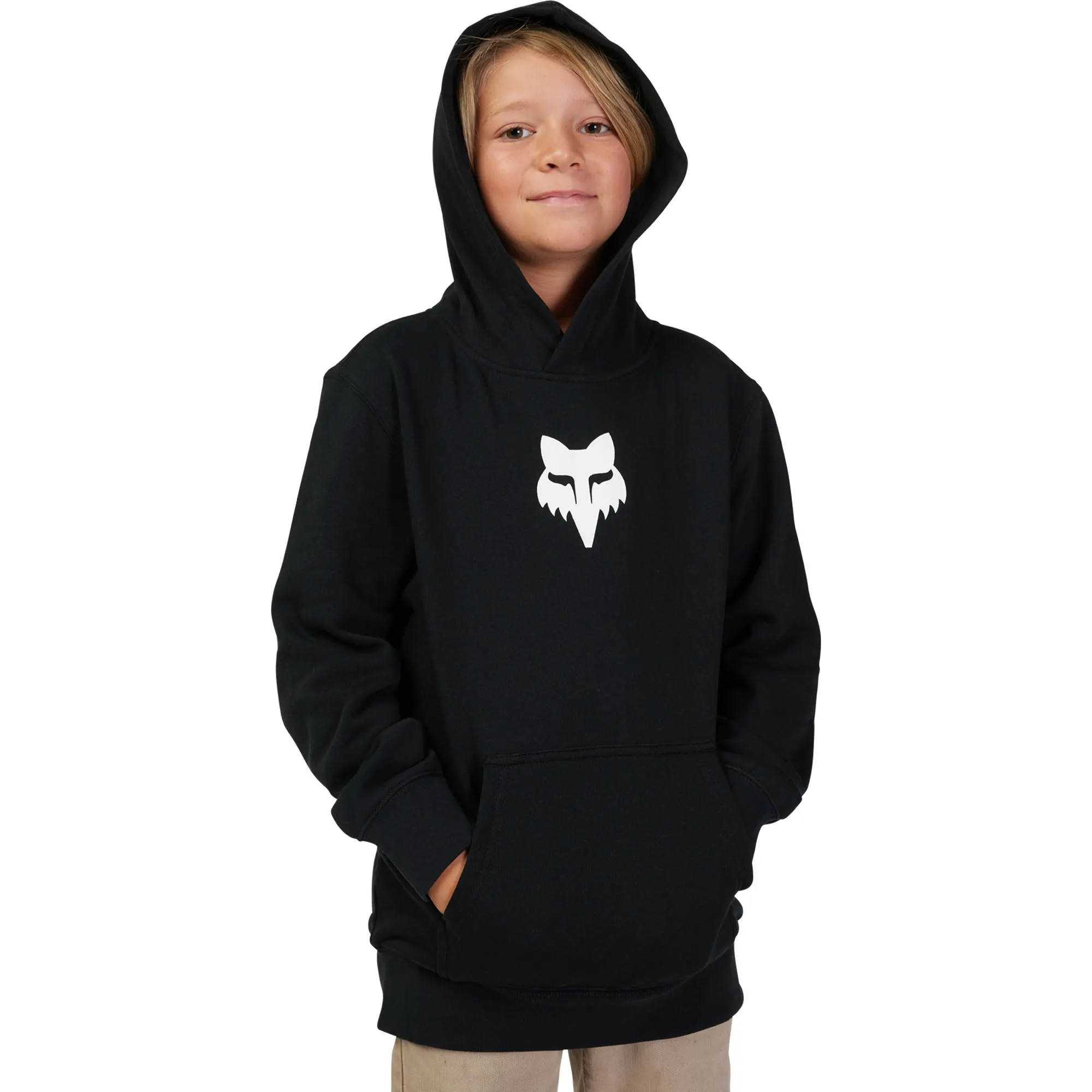 Fox Racing Youth Legacy Fleece Pullover Hoodie Black