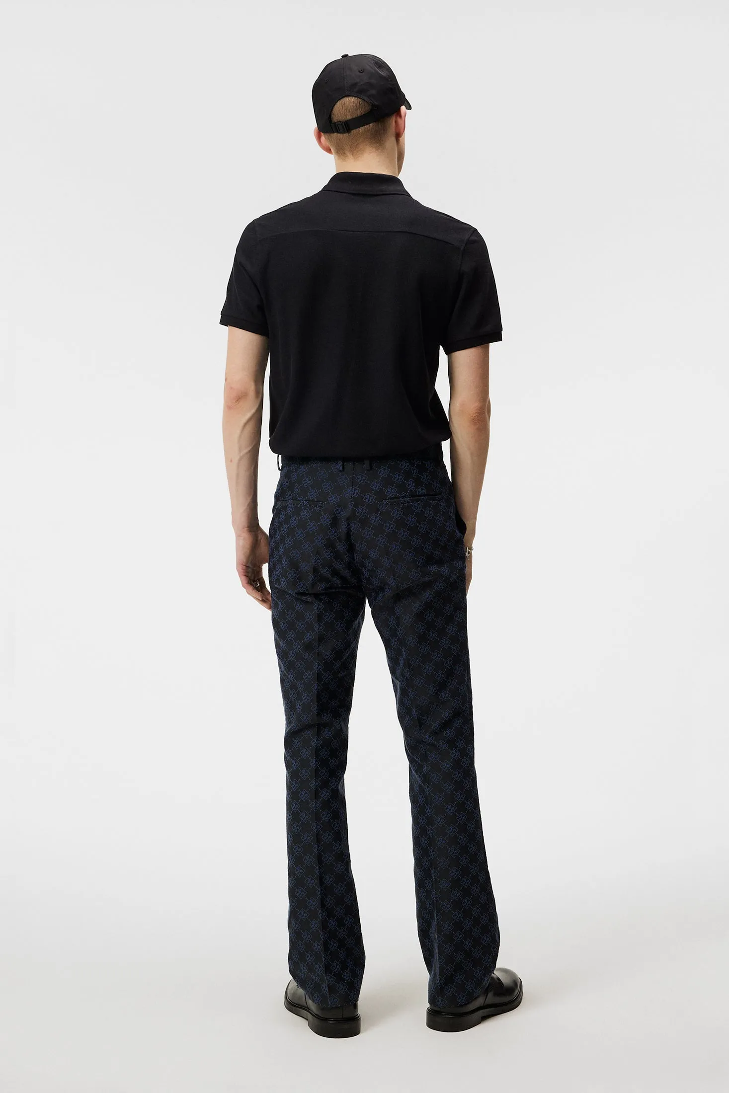 Gomor JL Jacquard pants / JL Navy