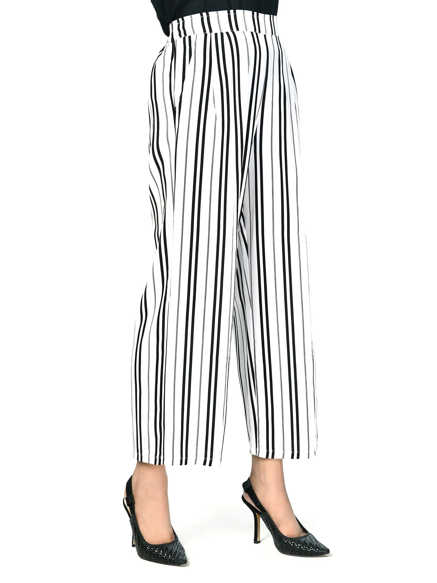 Grip Stripe Wide Pants