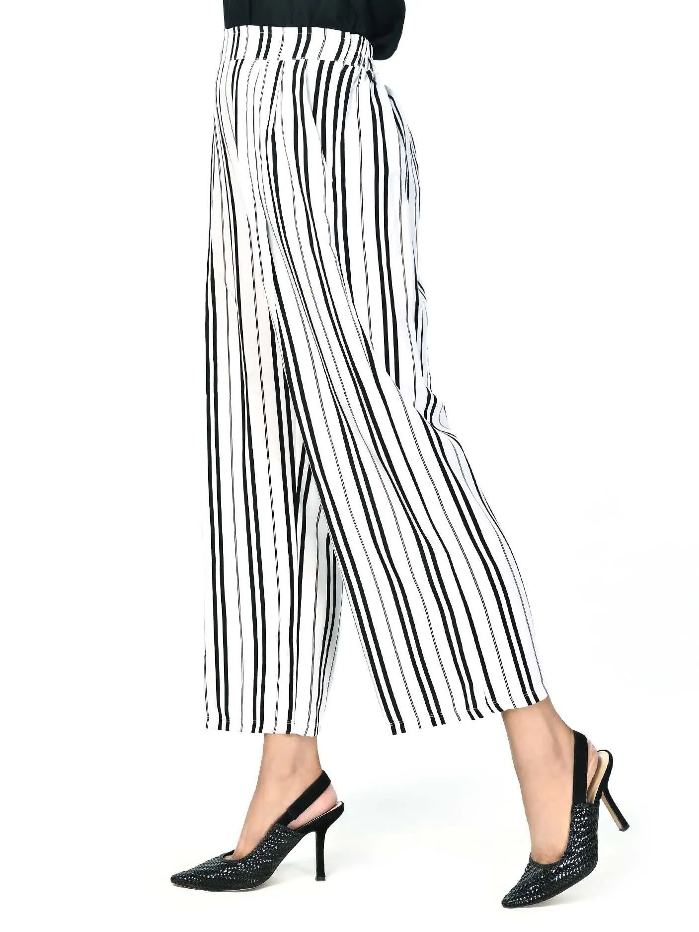 Grip Stripe Wide Pants