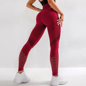 Gym Leggings High Waist Fitness  Women Seamless