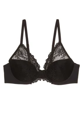 Heavenly Convertible Comfort Lace Contour Underwire Bra