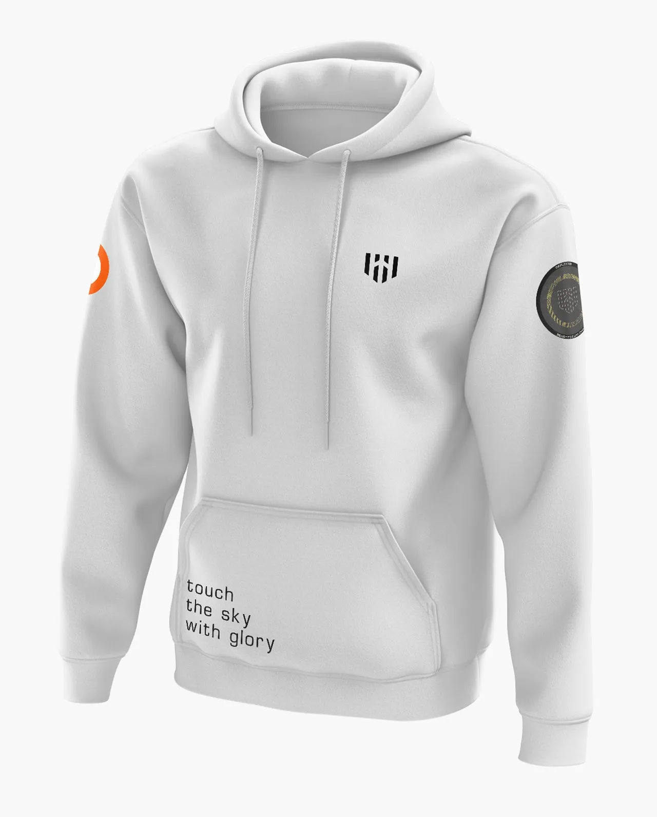 IAF Touch The Sky With Glory Snow Soft Premium Hoodie