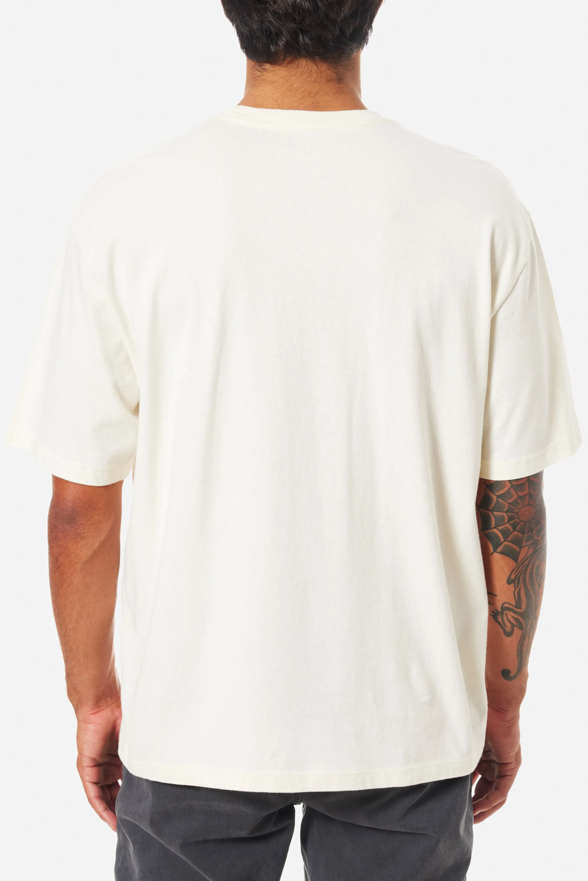 KATIN BOX FIT HERITAGE TEE - VINTAGE WHITE