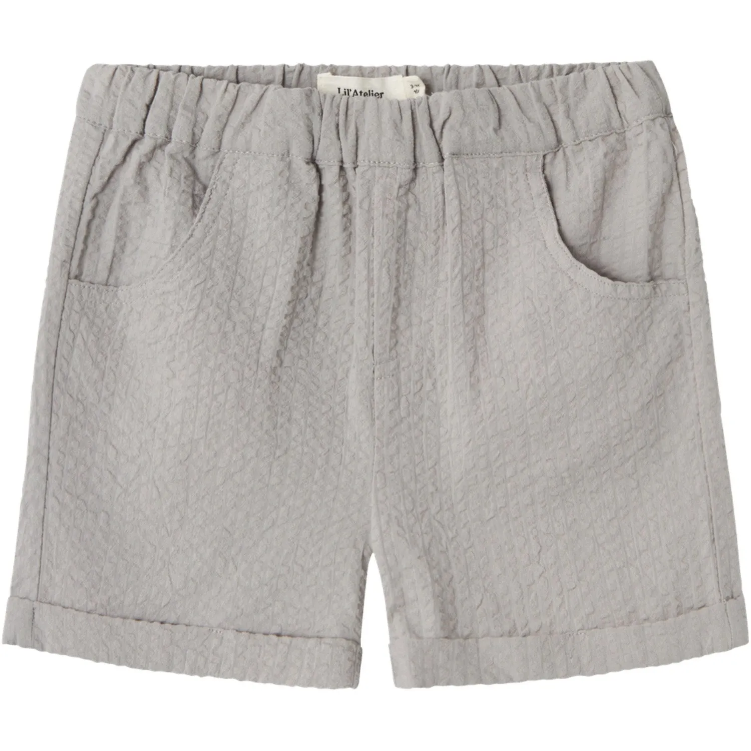 Lil'Atelier Limestone Homan Loose Shorts