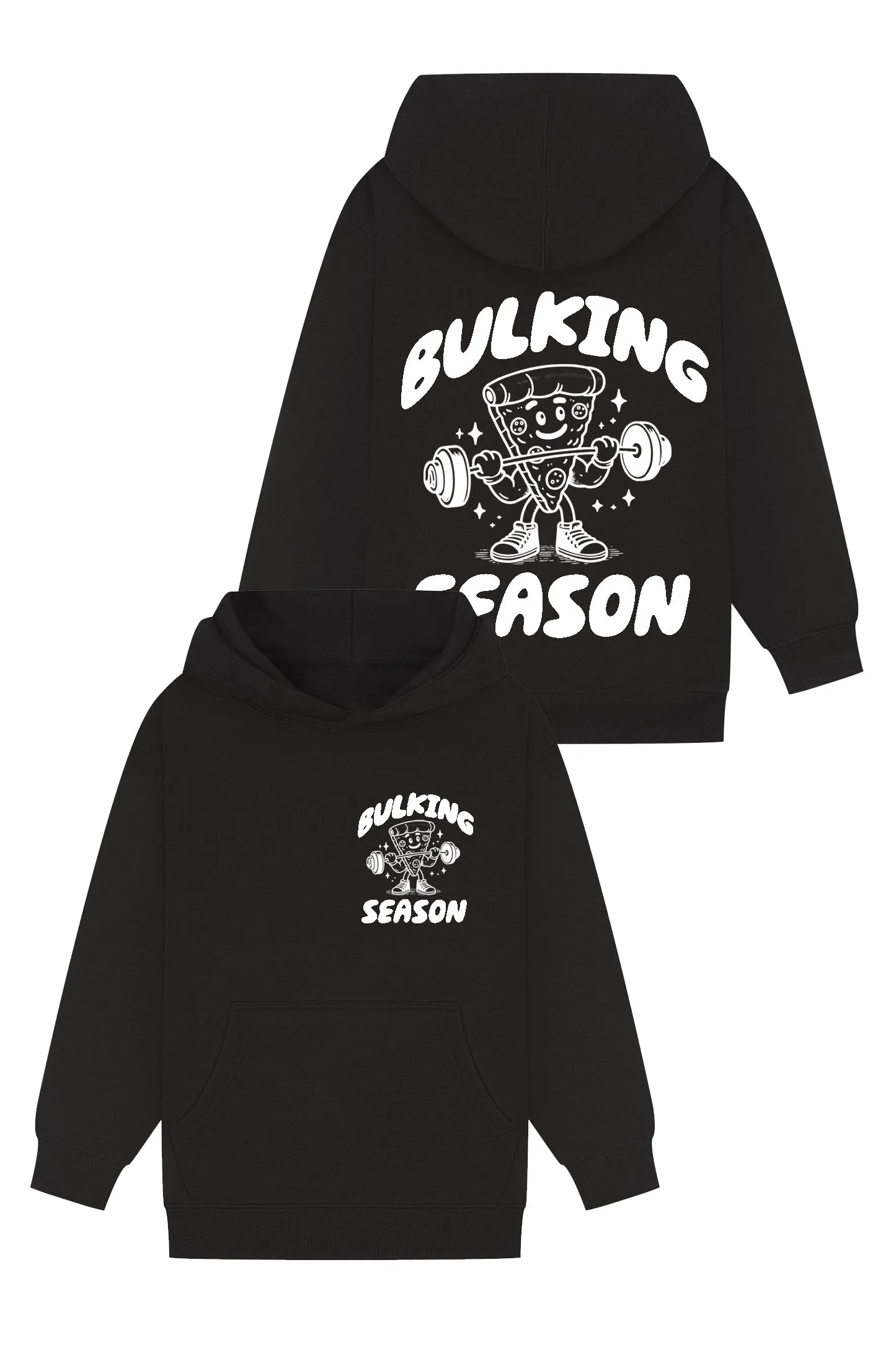 Little Apes Bulking Season Hoodie - Black