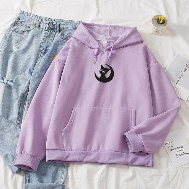 Luna Moon Soft Hoodie