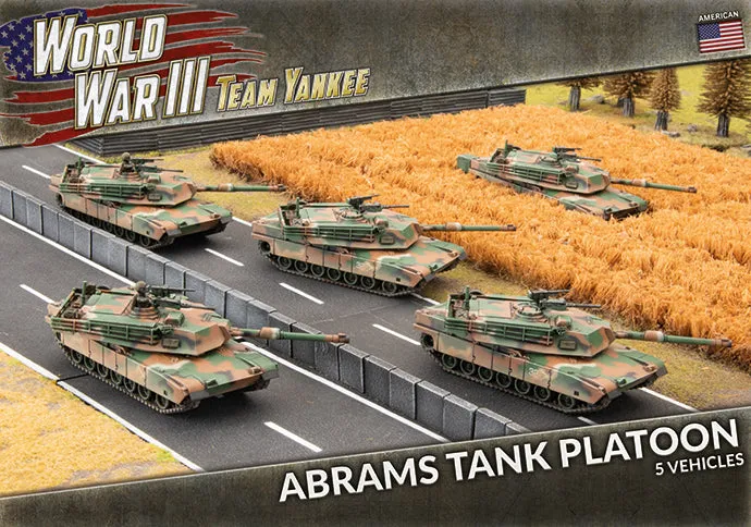 M1A1 Abrams Tank Platoon - Team Yankee Americans