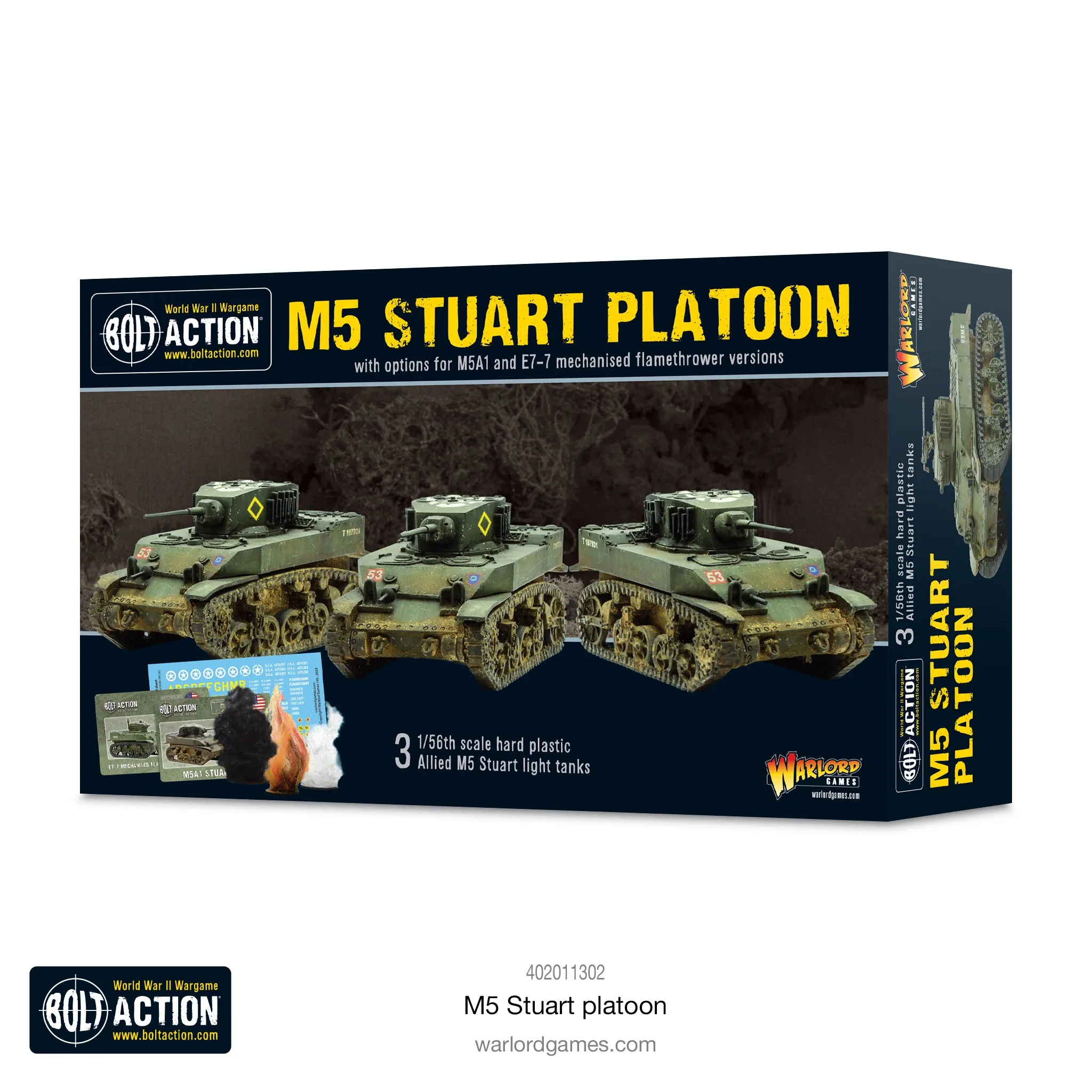 M5 Stuart Platoon