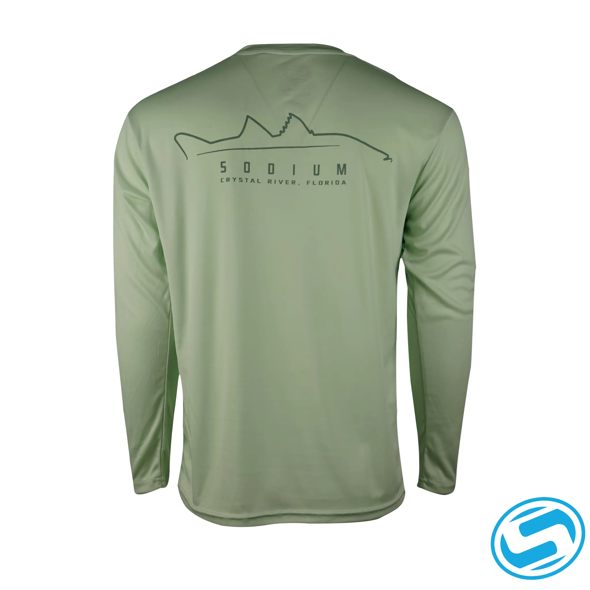 Men's Sodium Popping Snook Performance Long Sleeve Shirt