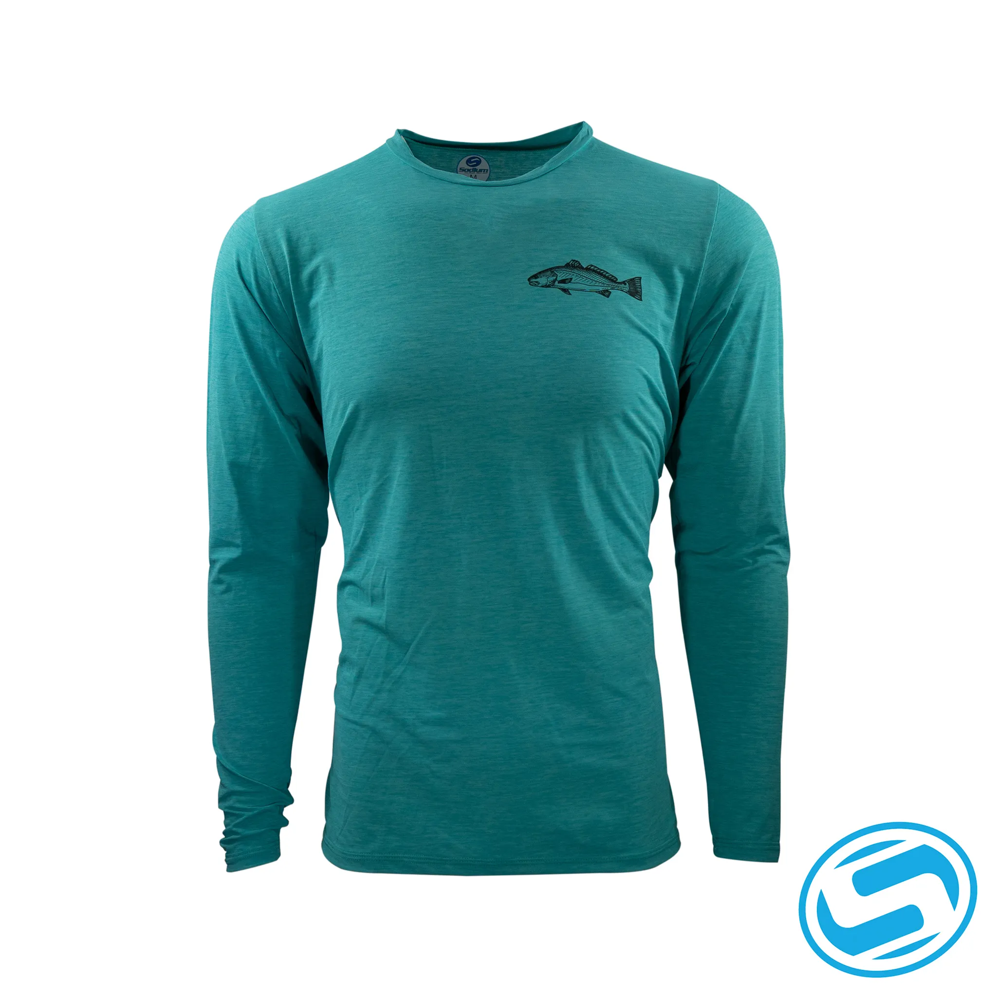 Men's Sodium Redfish OT Performance Long Sleeve Shirt