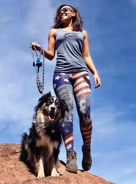 NEW! 2A 'MERICA LEGGING by WSI Made in USA 941BPSM