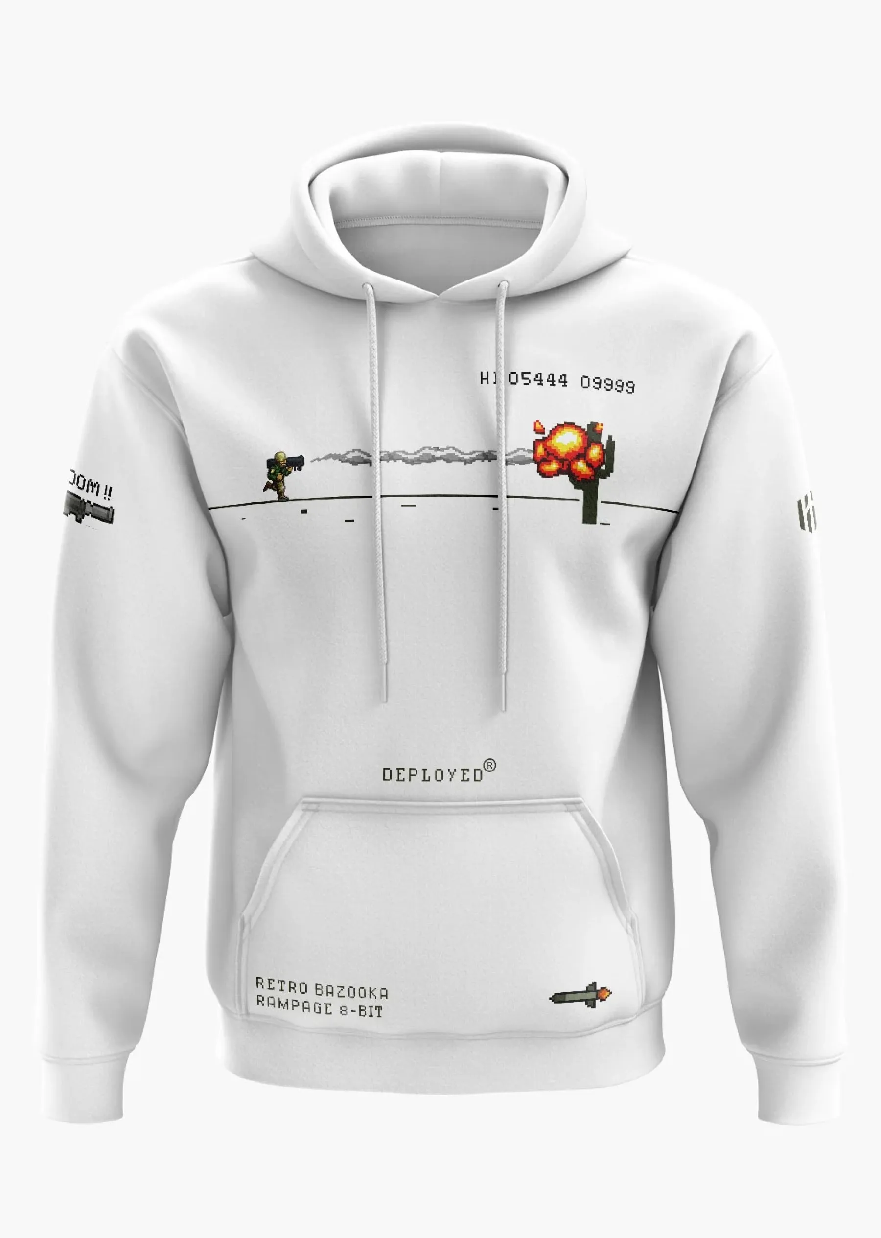 Retro Bazooka Rampage Snow Soft Premium Hoodie