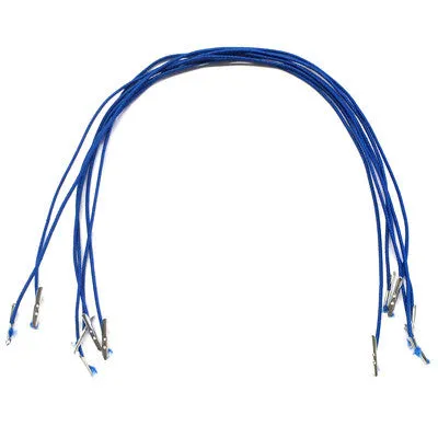 Royal Blue Hat Elastic Prongs x 6