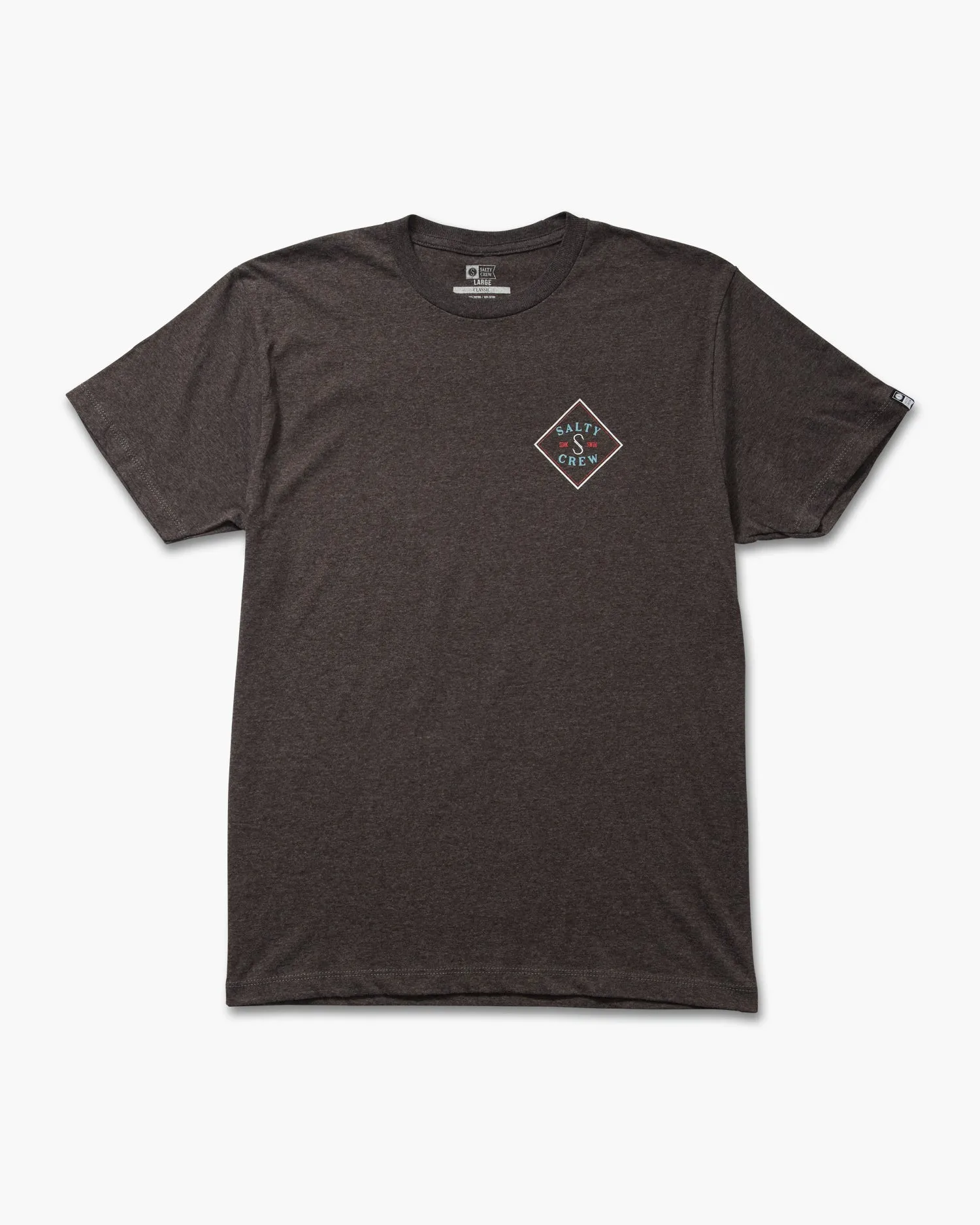 Salty Crew Tippet Color Tee - CHARCOAL HEATHER