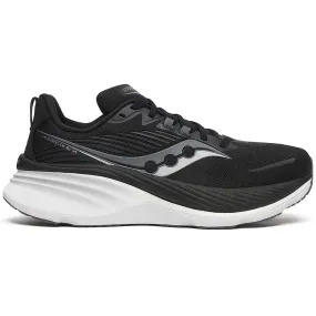 Saucony Men's Hurricane 24 Wide Fit Running Shoes Black / Carbon