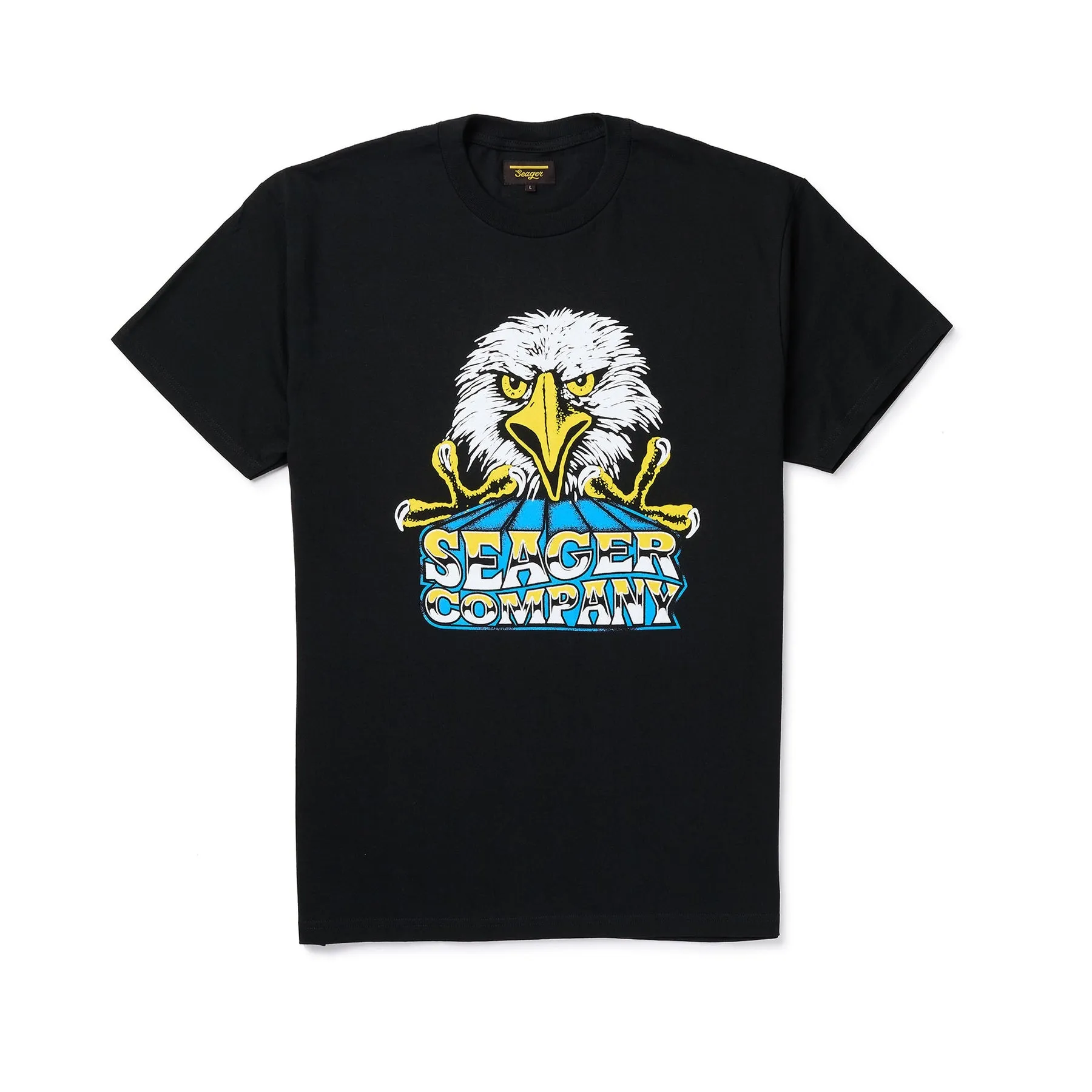 SEAGER Baldy Tee - BLACK