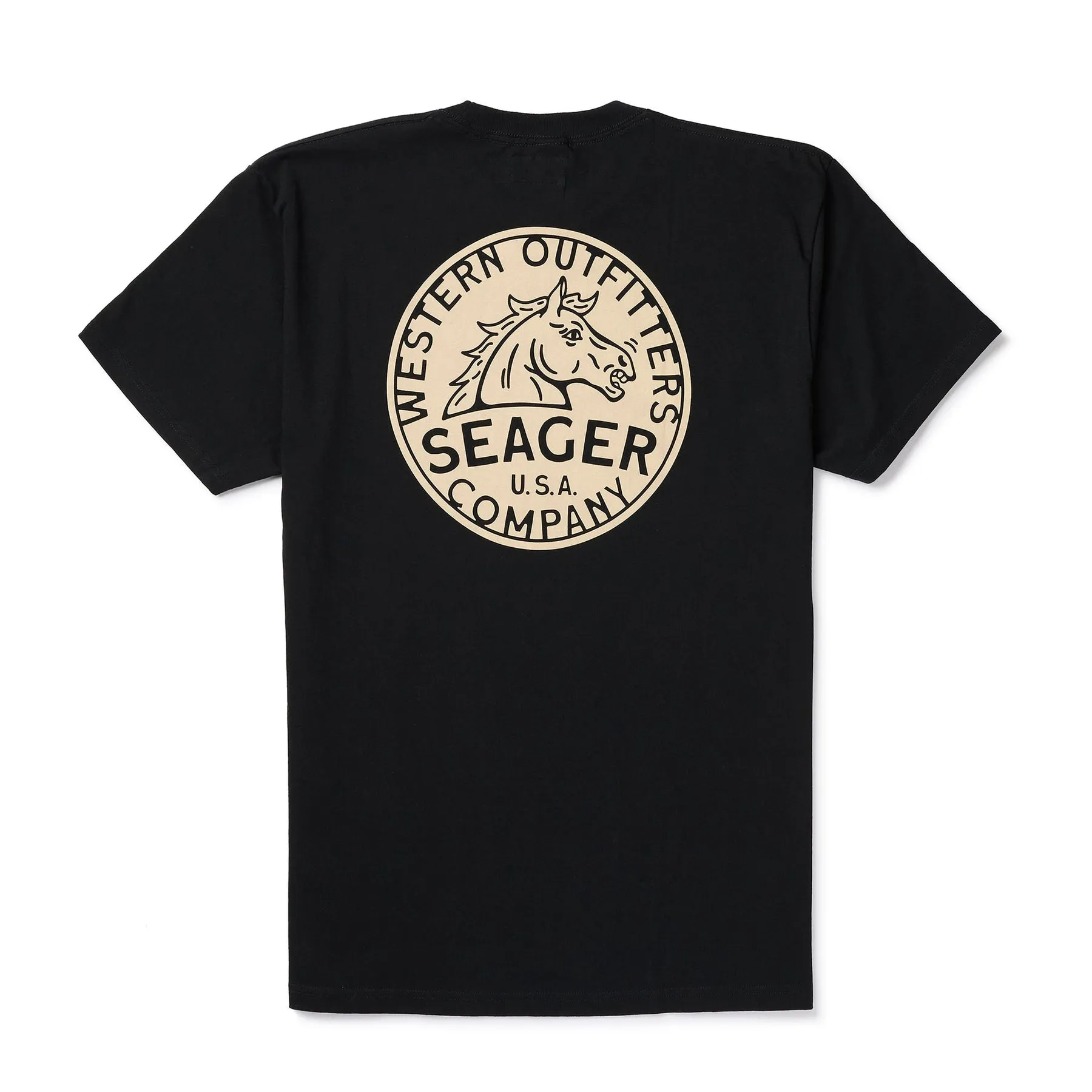 SEAGER Stang Tee - BLACK