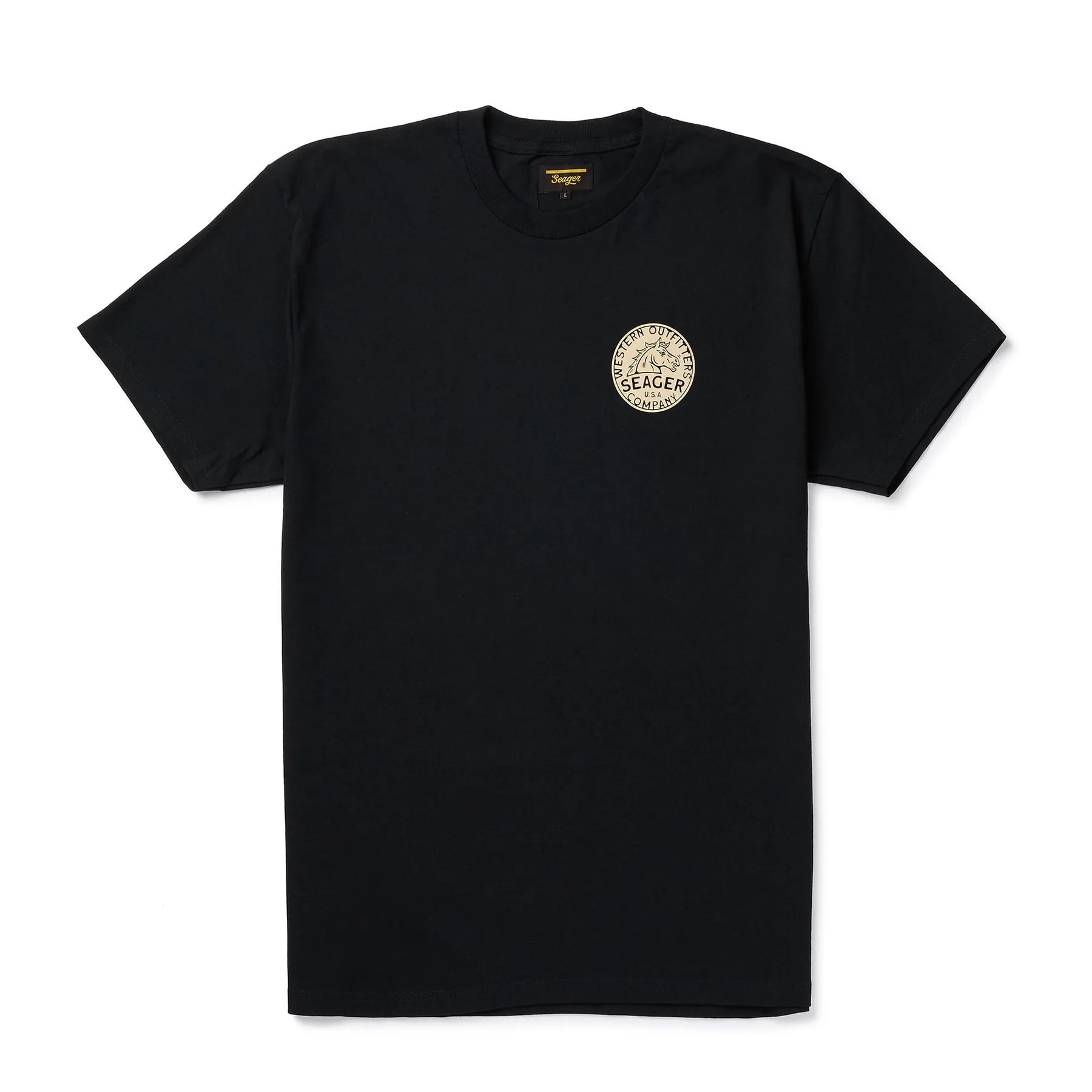 SEAGER Stang Tee - BLACK