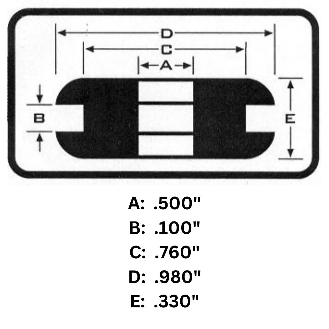 Sportster Gas Tank Rubber Mounting Kit