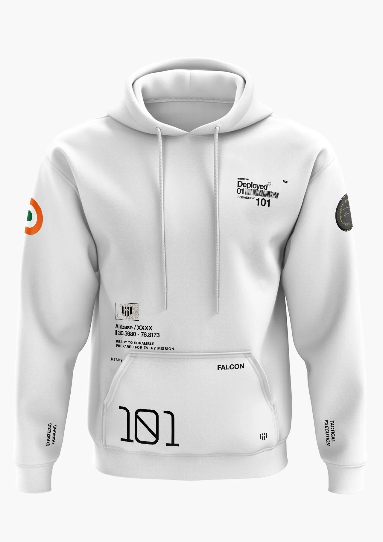 Squadron 101  Snow Soft Premium Hoodie