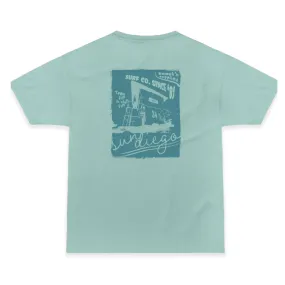 SunDiego Party @ 34 Short Sleeve Tee - Seafoam