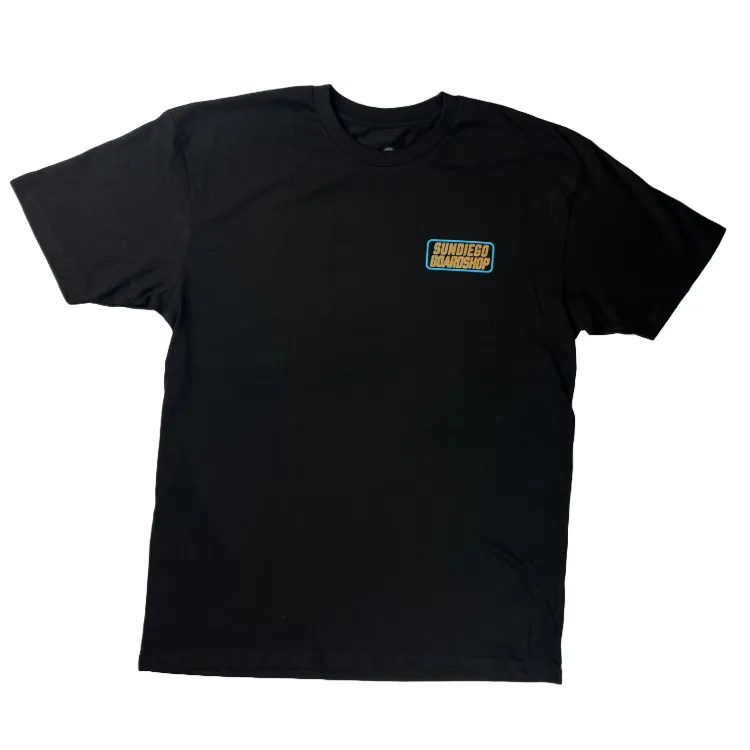 SunDiego SD BOARDSHOP T-Shirt - Black