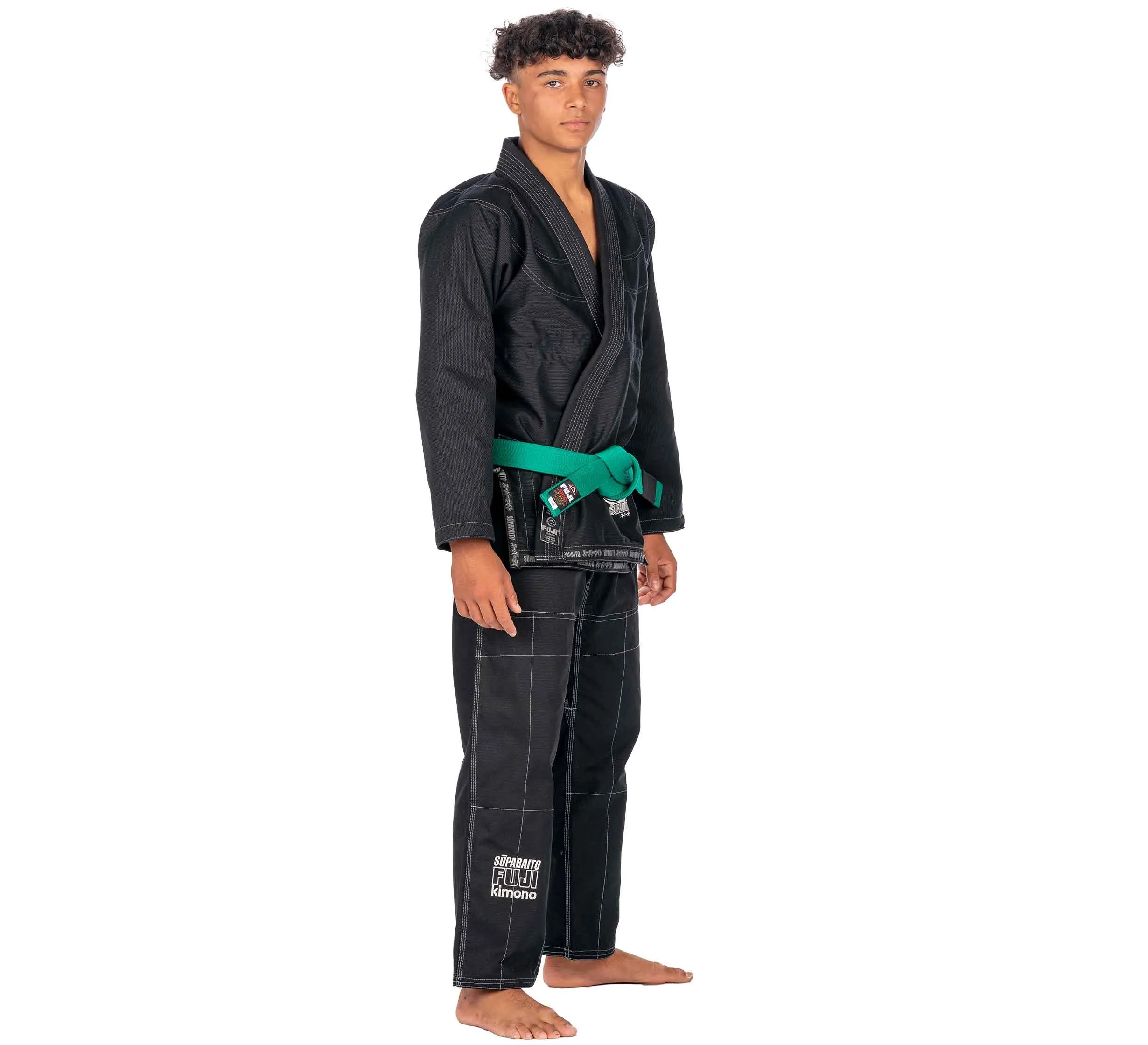 Suparaito Kids Black BJJ Gi