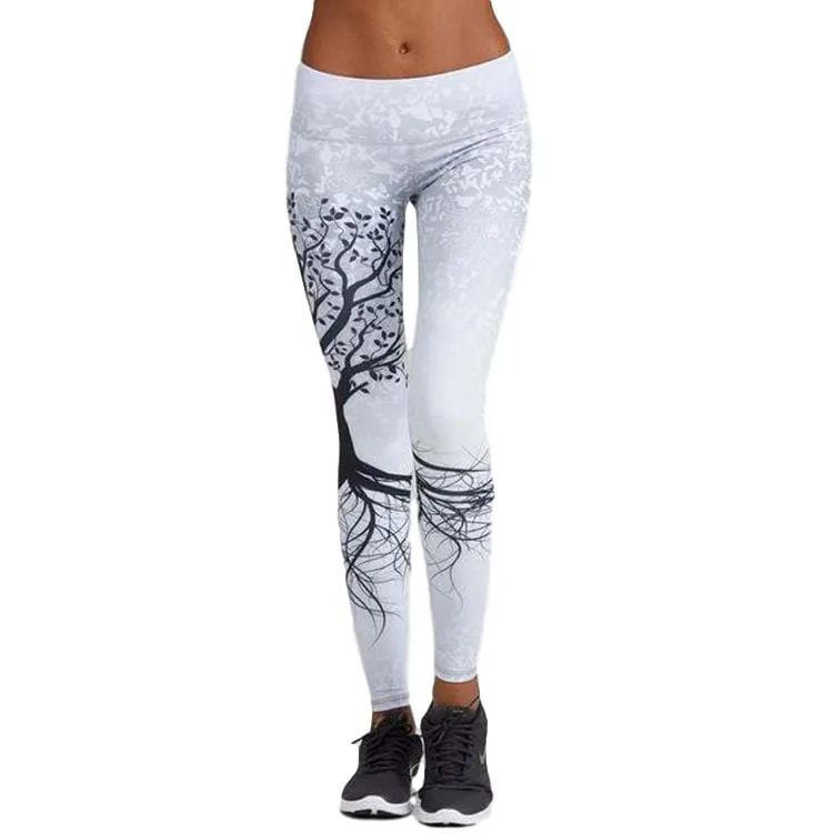 Tree Print Leggings