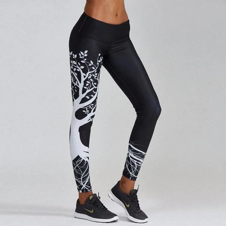 Tree Print Leggings