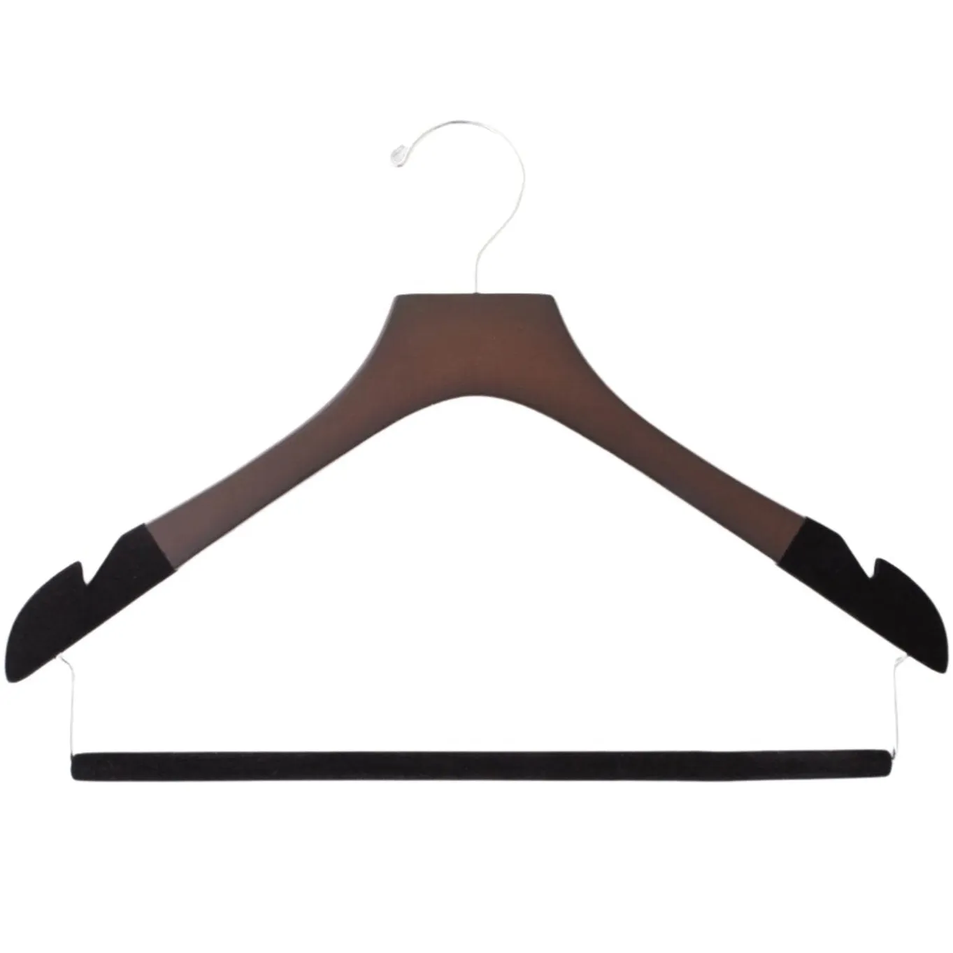 Women's Trouser Hangers, Felted Trouser Bar (Set of 5)